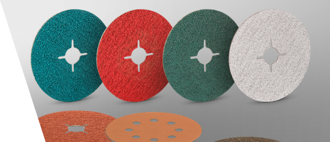 VSM Disco Abrasivo In Corindone Zirconio – Grana Fine Ø 125 Mm