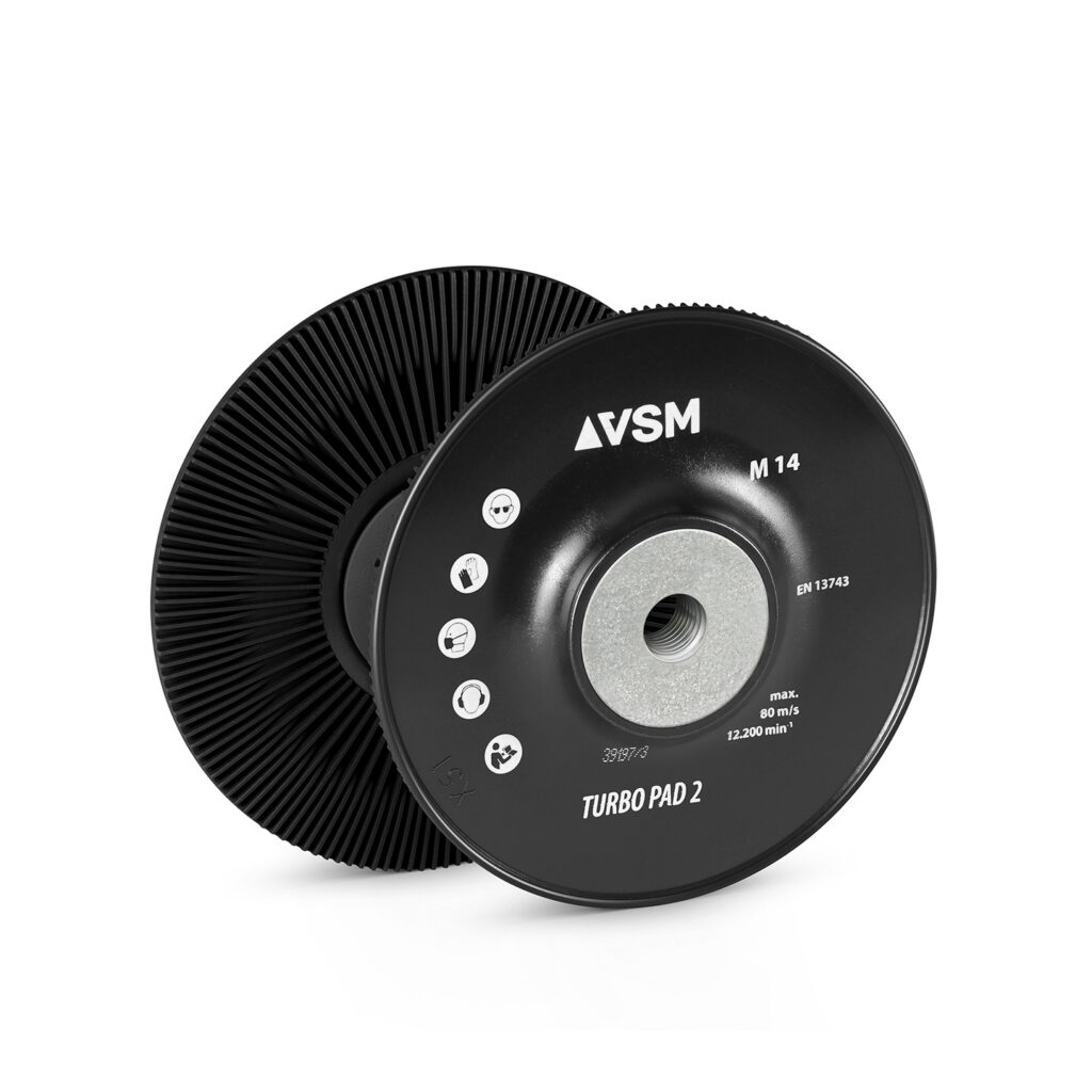 Back Up Pad Zft2. TURBO PAD 2. VSM-Abrasivos